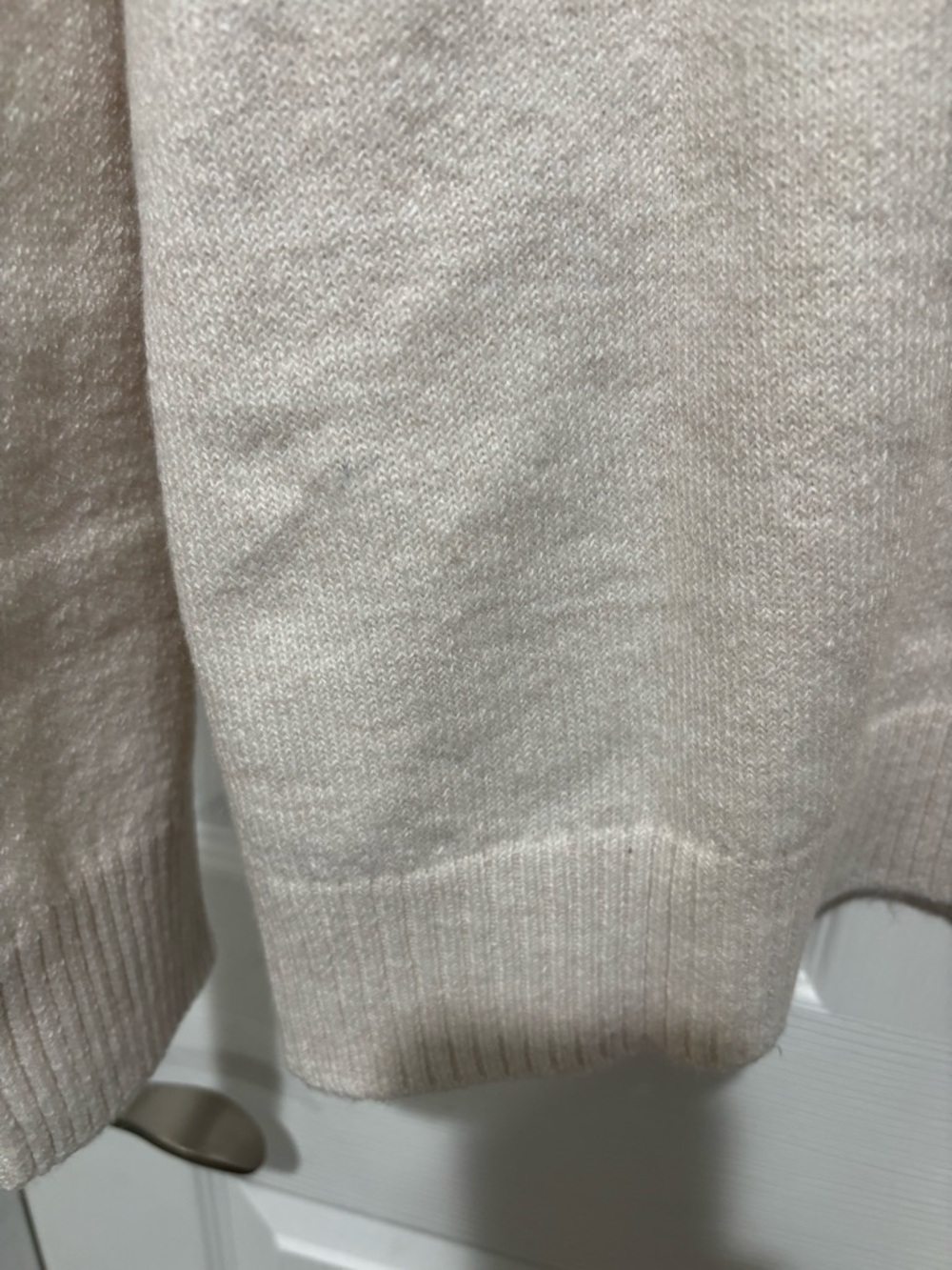 D & CO SIGNATURE NIP Women's Cream Knit Button-Front Sweater Cardigan - Picture 9 of 11